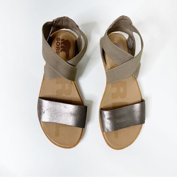 Sorel Ella ll Strappy Ankle Sandal Size 6 - Picture 5 of 11